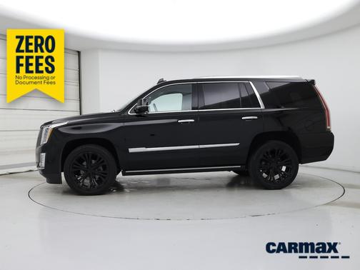 Black 2018 Cadillac Escalade Platinum