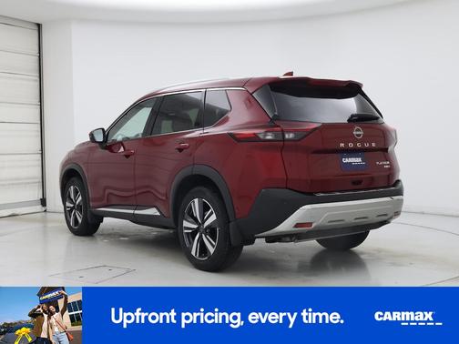Red 2023 Nissan Rogue Platinum