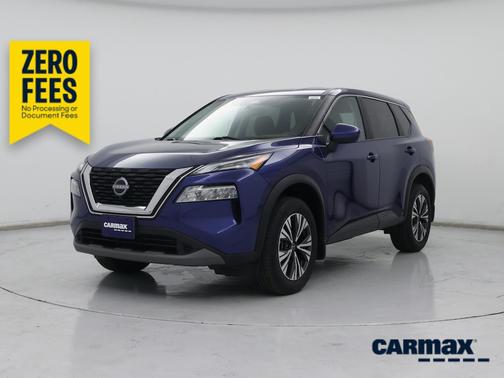 Blue 2023 Nissan Rogue SV