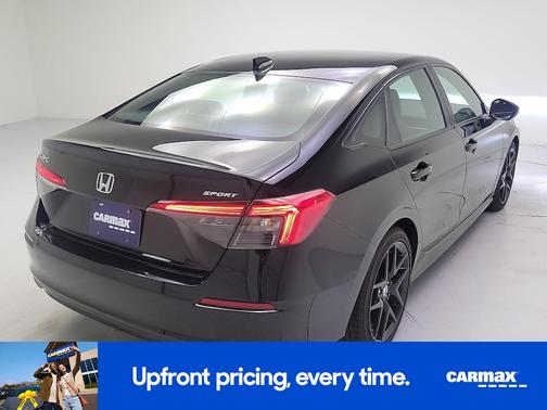 Black 2024 Honda Civic Sport