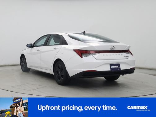 White 2023 Hyundai ELANTRA HEV Blue