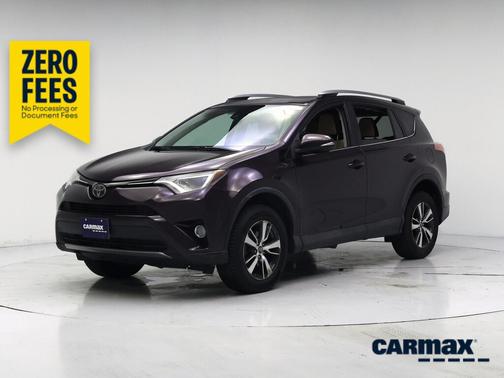 Purple 2017 Toyota RAV4 XLE