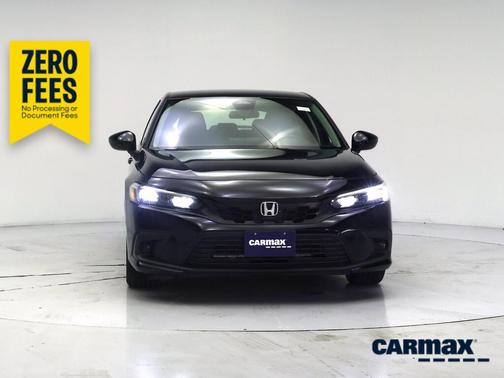 Black 2024 Honda Civic LX