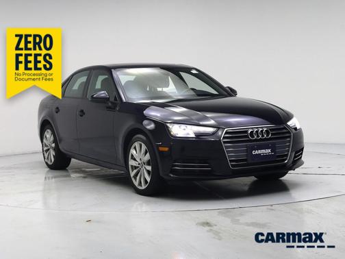 Blue 2017 Audi A4 Premium