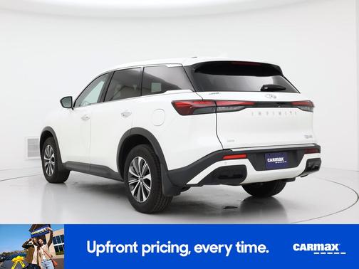 White 2023 INFINITI QX60 Pure
