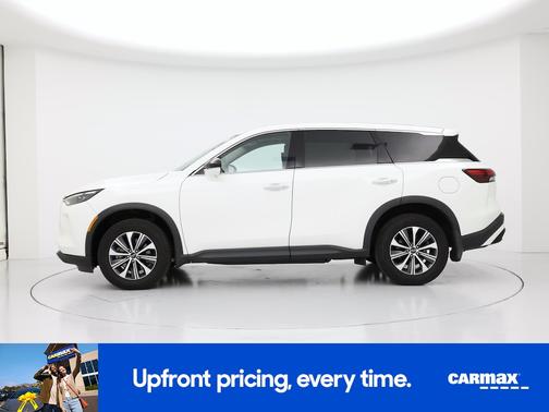 White 2023 INFINITI QX60 Pure