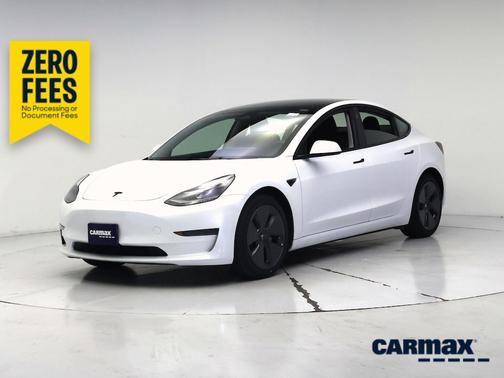 White 2023 Tesla Model 3