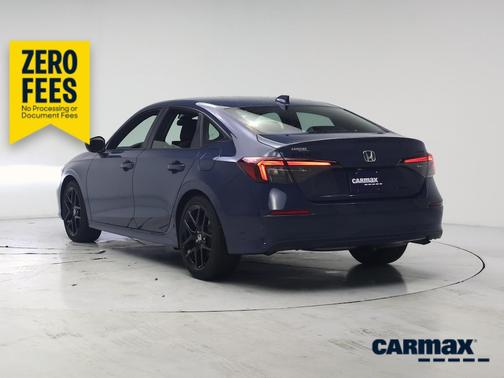 Blue 2026 Honda Civic Hybrid Sport