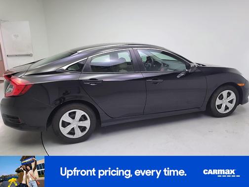 Black 2016 Honda Civic LX