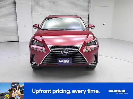 Red 2020 Lexus NX 300h