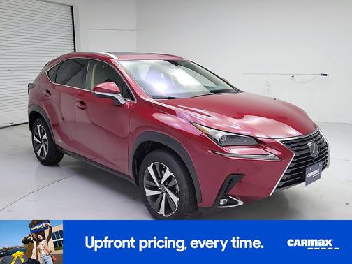 Red 2020 Lexus NX 300h