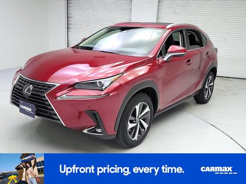 Red 2020 Lexus NX 300h