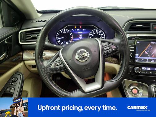 Gray 2016 Nissan Maxima Platinum