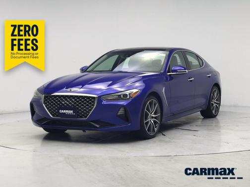 Blue 2019 Genesis G70 Advanced