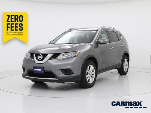 Gray 2014 Nissan Rogue SL