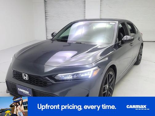Gray 2026 Honda Civic Hybrid Sport