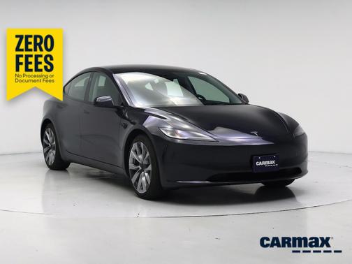Gray 2025 Tesla Model 3 Long Range