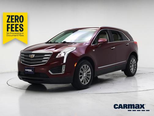 Red 2017 Cadillac XT5 Luxury