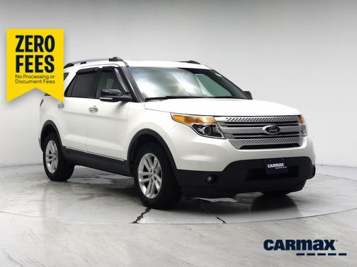 White 2015 Ford Explorer XLT