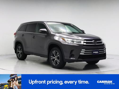 Gray 2019 Toyota Highlander LE