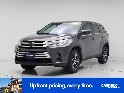 Gray 2019 Toyota Highlander LE