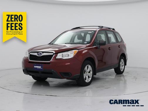 Red 2016 Subaru Forester 2.5I