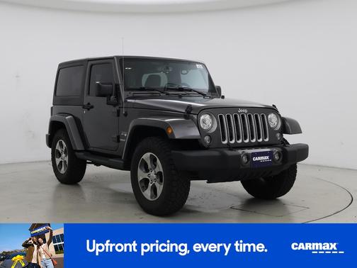 Gray 2017 Jeep Wrangler Sahara