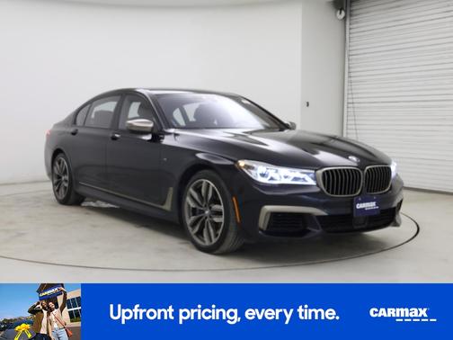 Blue 2019 BMW M760 I xDrive Sedan