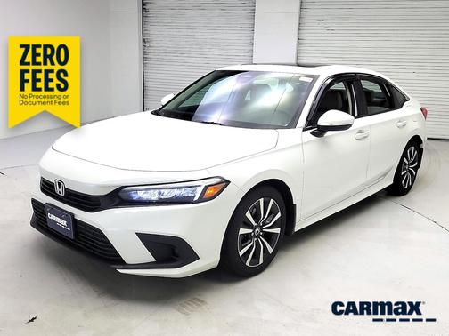 White 2024 Honda Civic EX