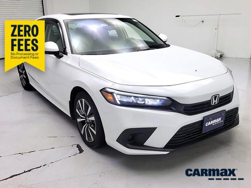 White 2024 Honda Civic EX