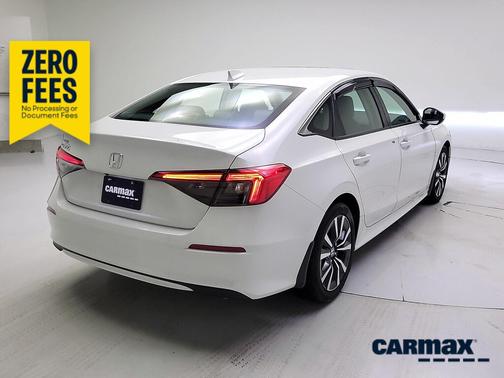 White 2024 Honda Civic EX