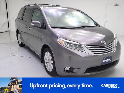 Gray 2017 Toyota Sienna Limited Premium