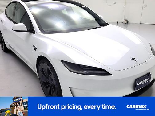 White 2025 Tesla Model 3 Performance