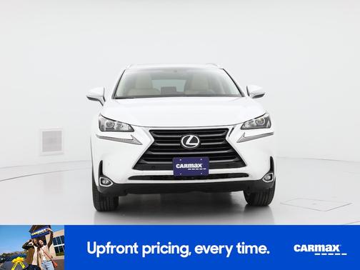 White 2017 Lexus NX 200t