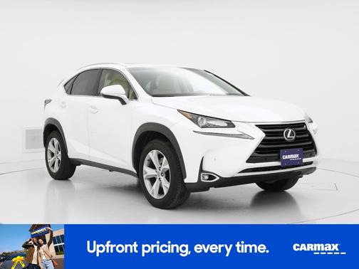 White 2017 Lexus NX 200t