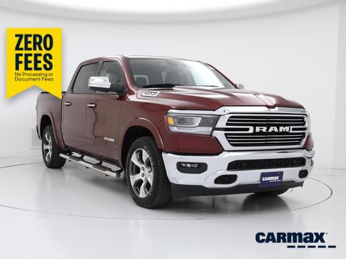 Red 2022 RAM 1500 Laramie