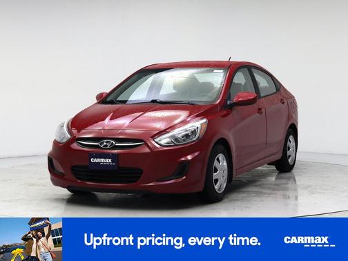Red 2016 Hyundai Accent SE
