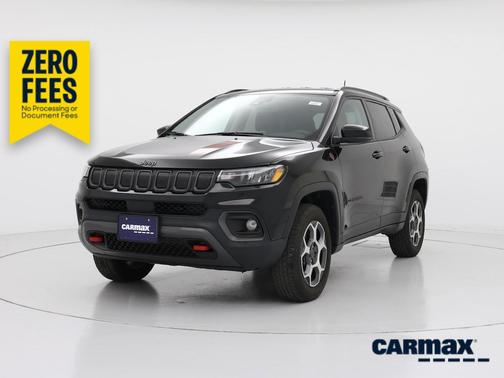 Black 2022 Jeep Compass Trailhawk