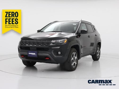 Black 2022 Jeep Compass Trailhawk