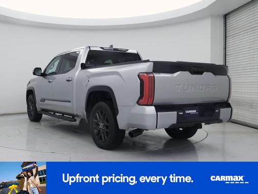 Silver 2023 Toyota Tundra Platinum