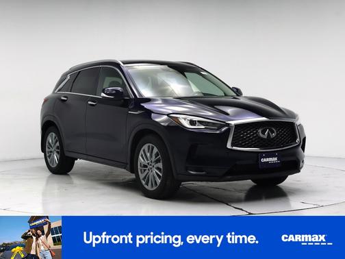 Blue 2023 INFINITI QX50 Luxe