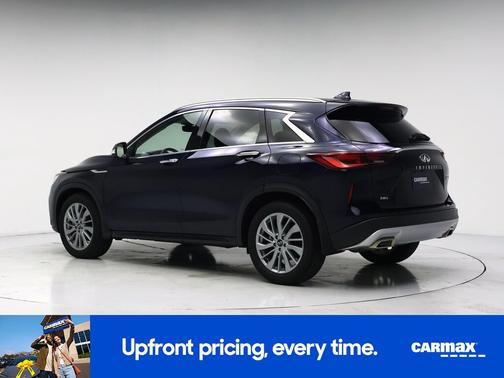 Blue 2023 INFINITI QX50 Luxe