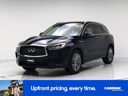 Blue 2023 INFINITI QX50 Luxe