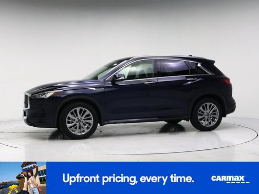 Blue 2023 INFINITI QX50 Luxe