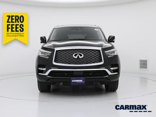 Black 2019 INFINITI QX80 Luxe