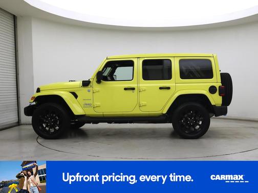 Yellow 2024 Jeep Wrangler 4xe Sahara