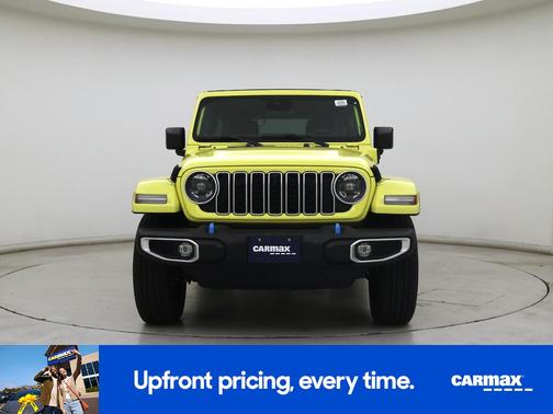 Yellow 2024 Jeep Wrangler 4xe Sahara