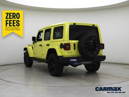 Yellow 2024 Jeep Wrangler 4xe Sahara