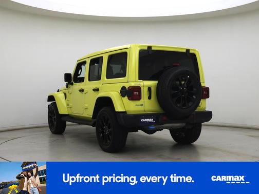 Yellow 2024 Jeep Wrangler 4xe Sahara