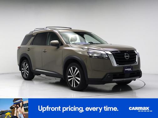 Tan 2023 Nissan Pathfinder Platinum